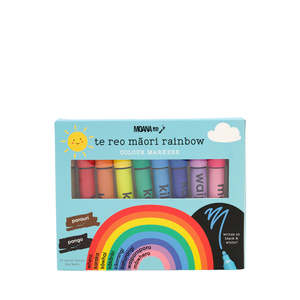 Aotearoa: Te Reo Māori Rainbow Colour Markers