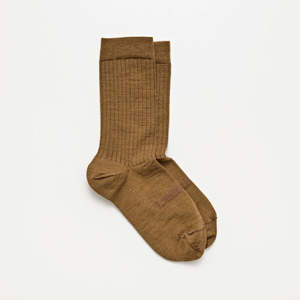 All: Walnut Men's Merino Crew Socks