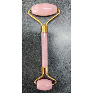 Facial Massage Roller, Rose Quartz