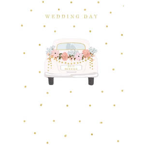 Greeting Cards: Wedding Car - Greeting Card