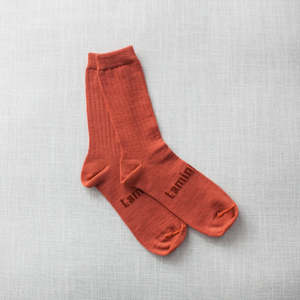 Brick Children's Merino Crew Socks