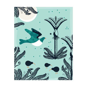 Kererū & Nikau Lens & Screen Cloth