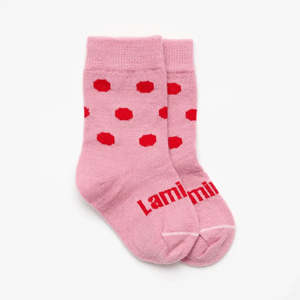 All Baby And Child: Cherry Merino Crew Baby Socks