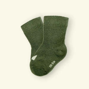 All Baby And Child: Mosey - Organic Cotton Baby Socks, Sage
