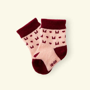 All Baby And Child: Mosey - Merino Baby Socks, Plum