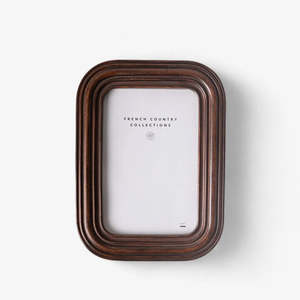 All: Chestnut Ribbed Photo Frame 4x6"