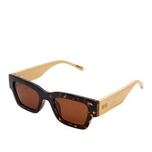 All: Bergen Tortoise Sunnies, Wooden Arms #3234