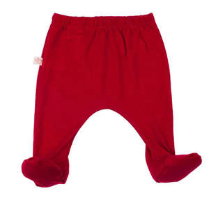 All Baby And Child: Merino Foot Pants, Ruby