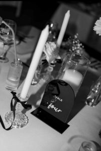 Table numbers – Black