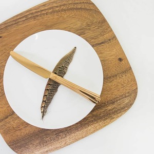 Products: Rose Gold Butter/ Entreé Knife
