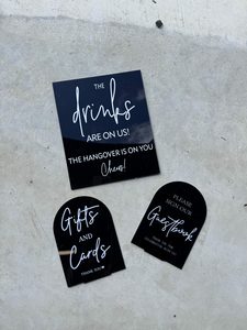 Products: Wedding signs