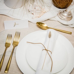 Premium Gold Dessert Spoon