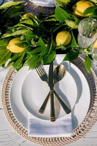 Gold Dinner Knife