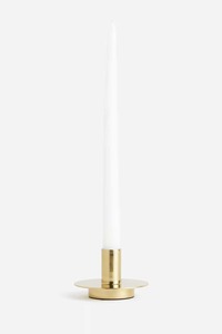 Products: Gold metal candle holder