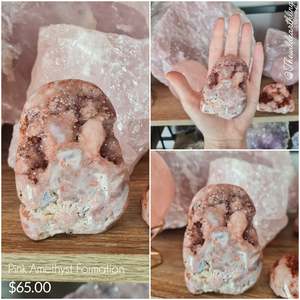 Pink Amethyst Formation