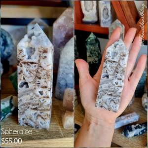 Crystal Points: Spheralite 100mm