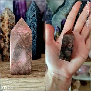 Crystal Points: Mookaite Jasper 60mm