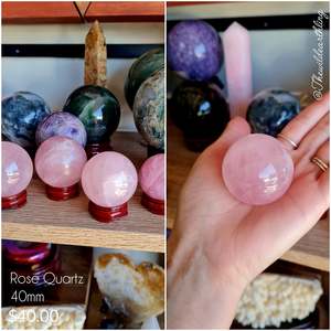 Rose Quartz 40mm