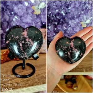 Pink Rhodonite 73mm