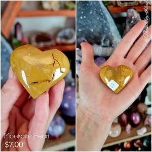 Crystal Heart Collection: Mookaite Heart