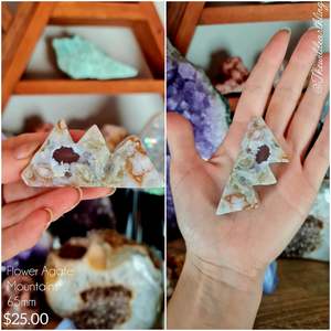 Flower Agate Mountains 65mm