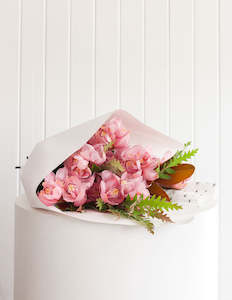 Bouquet: The "Cymbidium Orchid Stem"