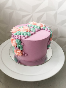 Products: 8" Mini Cake Wildflower Cakery