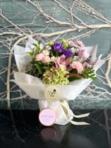 Sweet Blossom Bouquet with Free Cookie