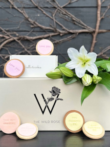 Flower Gift Boxes: I Love You Flowers & Cookies