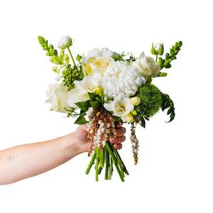 All: Bridesmaid Bouquet - Pure Elegance