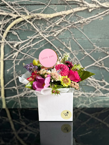 Flowers: LOVE YOU Mini Posies With Cookie