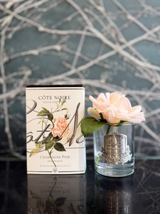 Birthday Gifts: Côte Noire French Rose in Champagne Pink - Clear Glass