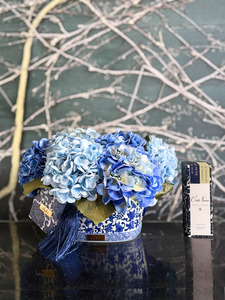 Côte Noire - Chinoiserie Hydrangea Blue