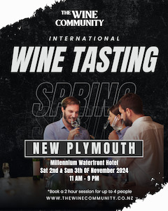 Wine Tasting at New Plymouth Saturday 2nd Nov 2024
