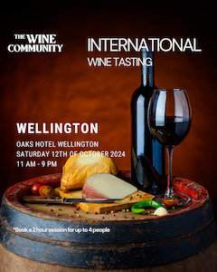 Event: Wine Tasting at WELLINGTON SATURDAY 12 October 2024