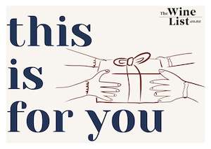 gift: The Wine List most flexible gift card