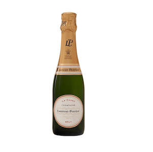Laurent-Perrier La Cuvée Brut NV - 12 demi bottles (375mL).