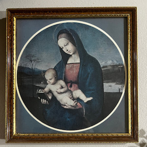 Products: The Madonna Print in Frame The Witchery NZ