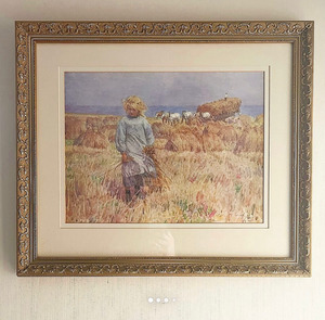 Products: Lionel Percy Smythe Gold Framed Print The Witchery NZ