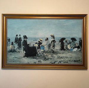 Products: The Beach at Trouville Eugene Boudin Pick Up Only Item The Witchery NZ