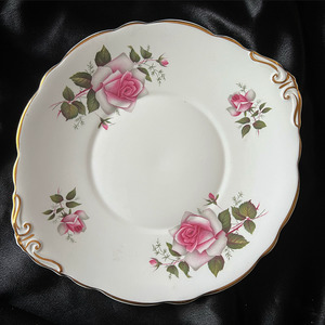 Products: Pink Rose Fine Bone China Plate The Witchery NZ