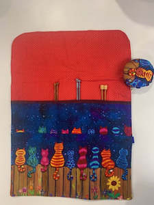 Accessories: Knitting Needle Storage - Cats