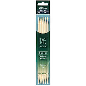Addi: Clover Bamboo Double Pointed Needles (DPN) - 20cm