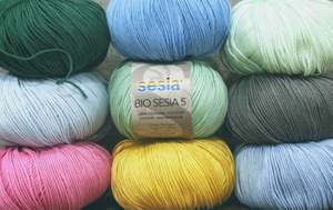Wool For Knitting: Bio Sesia 5 Organic