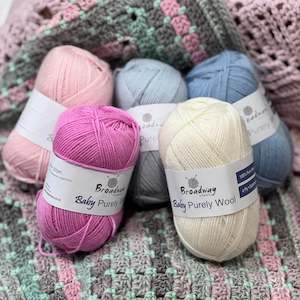 Broadway Yarns - Baby Purely Wool 4 Ply