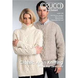 Patterns: Crucci  - 1405 - His and Hers Sweaters Pattern