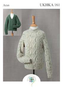Patterns: Boys Country Sweater in Aran - UKHKA 161 Pattern
