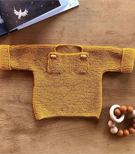 Baby Patterns: Touch Yarns - 006 - Child Tab Front Jersey Pattern