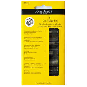 John James - 33 Craft Needles