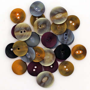 Brand: Abbey Buttons - Matte - Light Concave 2-hole